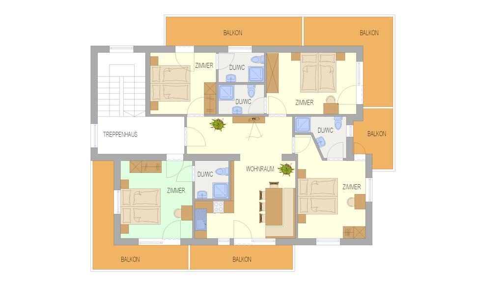 Ferienhaus Peter Spoettl Nauders Bilik gambar